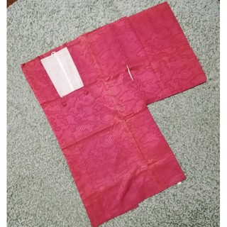 フリフ(ふりふ)のローズピンクの道行コート　化繊　レインコート　雨コート　着物(着物)