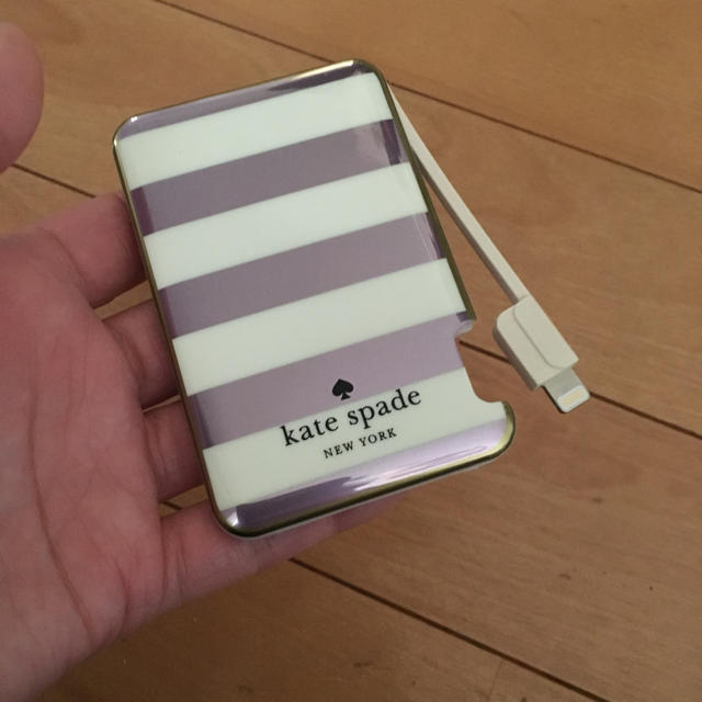 ケイトスペード katespade 充電器 バッテリー iphone