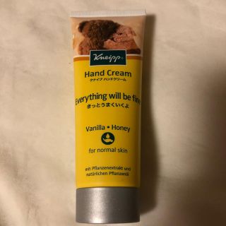 クナイプ(Kneipp)のクナイプ ハンドクリーム バニラ&ハニーの香り 75ml(ハンドクリーム)