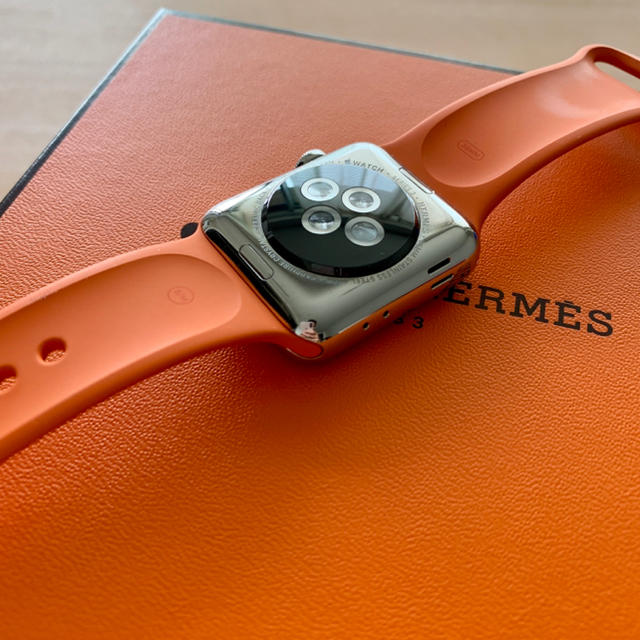 Apple Watch - Apple Watch Hermès Series 3 エルメススポーツバンドの通販 by TK's shop｜アップルウォッチならラクマ