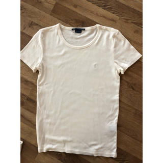 ラルフローレン(Ralph Lauren)のラルフローレン  白Tシャツ(Tシャツ(半袖/袖なし))