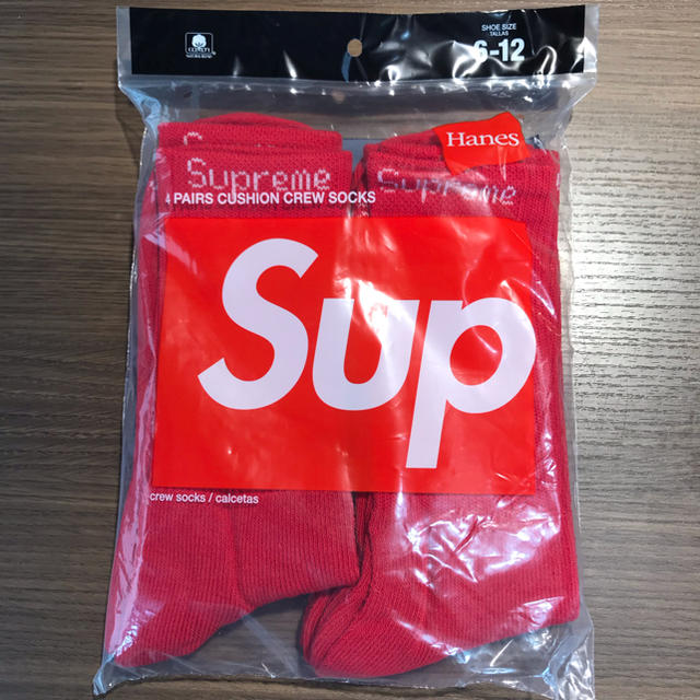 Supreme(シュプリーム)のSupreme / Hanes Crew Socks 1足 メンズのレッグウェア(ソックス)の商品写真