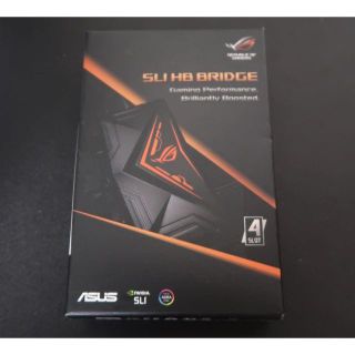 新品未開封 ASUS GEFORCE SLI用 LEDブリッジ4slot