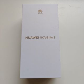 アンドロイド(ANDROID)のHUAWEI nova lite3 未開封品　コーラルレッド　未使用品　(スマートフォン本体)