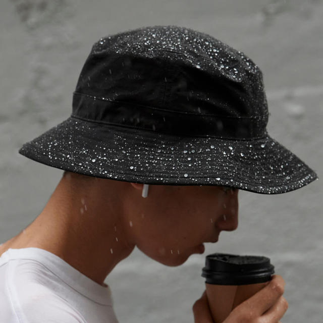 帽子comes and goes waterproof bucket hat L