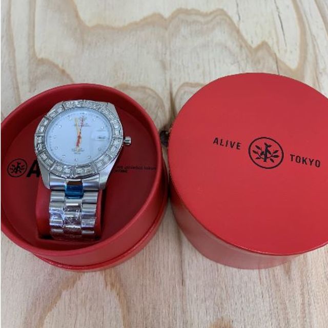 Alive Athletics - ◆新品未使用◆ALIVE腕時計　ILLEST　silver/white