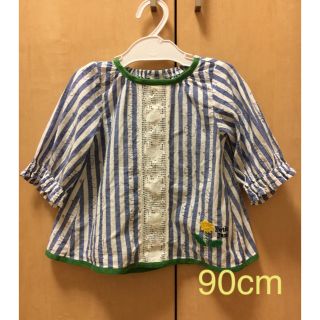 プチジャム(Petit jam)の子供服 チュニック 七分袖 90cm(Tシャツ/カットソー)