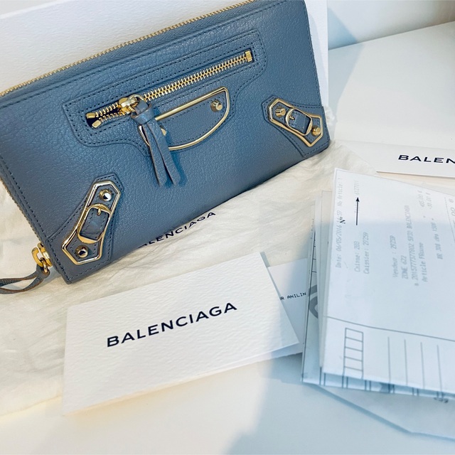 Balenciaga(バレンシアガ)のBALENCIAGA バレンシアガ 長財布 財布 ウォレット ジップアラウンド レディースのファッション小物(財布)の商品写真