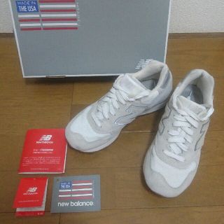 ニューバランス(New Balance)のNB M1400JWH オフホワイト(スニーカー)