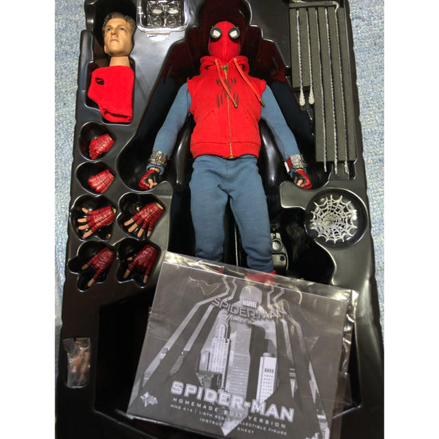 ホットトイズ スパイダーマン ホームメイド スーツ - アメコミ