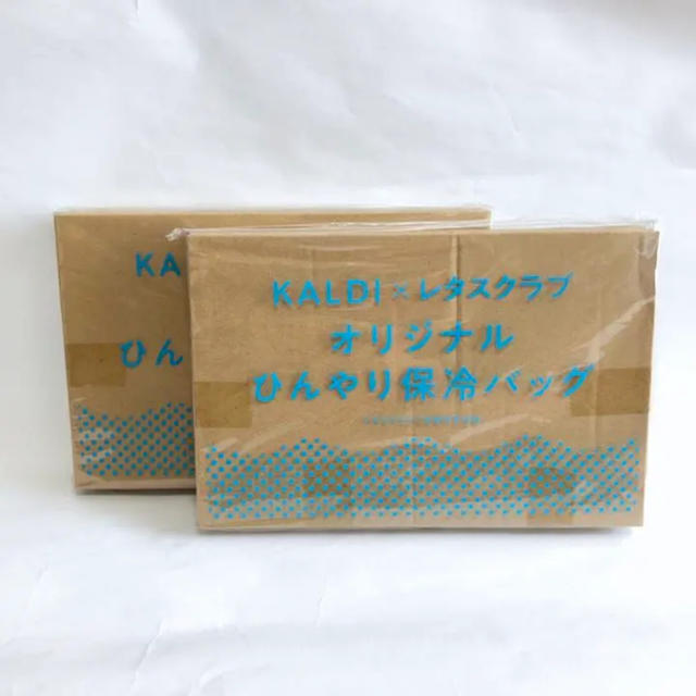 KALDI(カルディ)の保冷バッグ 2個セット インテリア/住まい/日用品のキッチン/食器(弁当用品)の商品写真