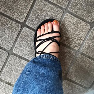 テバ(Teva)のTEVA 希少アイテム ホワイトロゴ ボヤインフィニティ ブラック(サンダル)