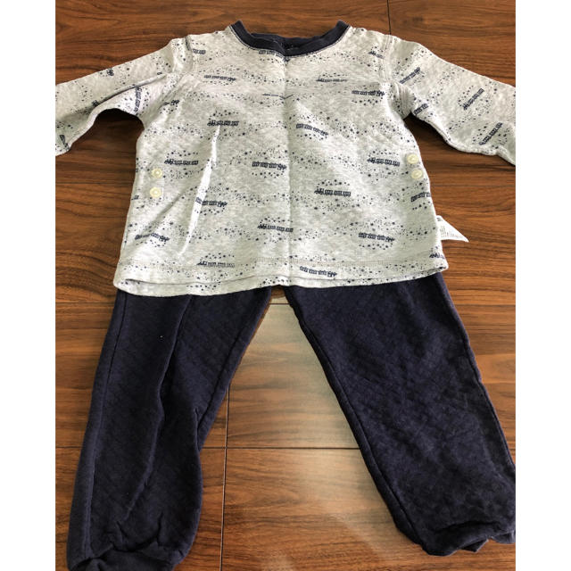 UNIQLO(ユニクロ)のユニクロ 2枚セット パジャマ キッズ/ベビー/マタニティのキッズ服男の子用(90cm~)(パジャマ)の商品写真