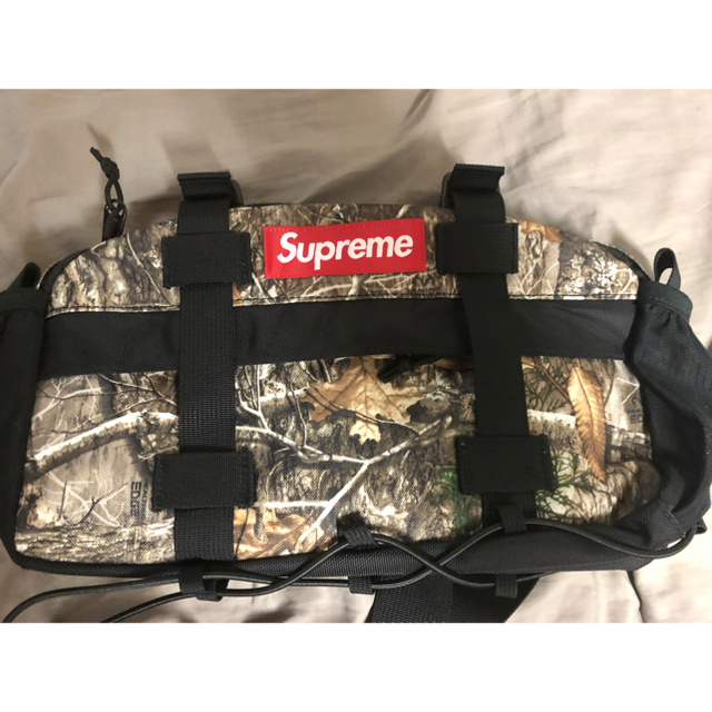 Supreme 19fw ウエストバッグ カモ柄