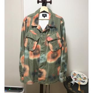 カワグチジン 着用　STUSSY シャツ Velveteen Jungle