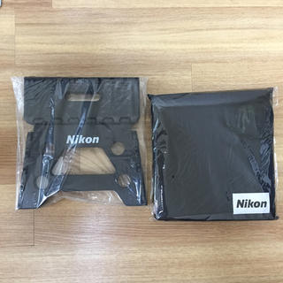 ニコン(Nikon)のNIKON 折り畳み踏み台 ＆ レジャーシート 新品未使用 アウトドア(その他)