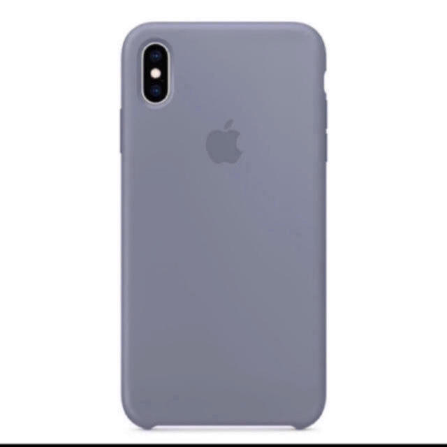 Apple(アップル)のiPhoneXS純正シリコーンケース 新品 ラベンダーグレー スマホ/家電/カメラのスマホアクセサリー(iPhoneケース)の商品写真