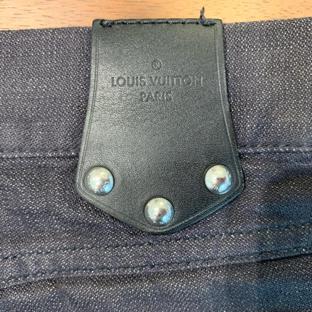 LOUIS VUITTON(ルイヴィトン)のルイヴィトン LOUIS VUITTON クロデニム ブラックデニム メンズ メンズのパンツ(デニム/ジーンズ)の商品写真