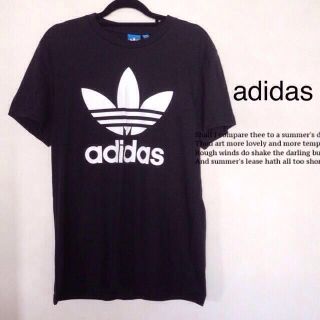 アディダス(adidas)の新品＊adidasロゴT(Tシャツ(半袖/袖なし))