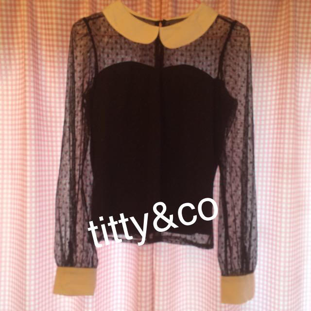 titty&co(ティティアンドコー)のtitty&co レディースのトップス(シャツ/ブラウス(長袖/七分))の商品写真