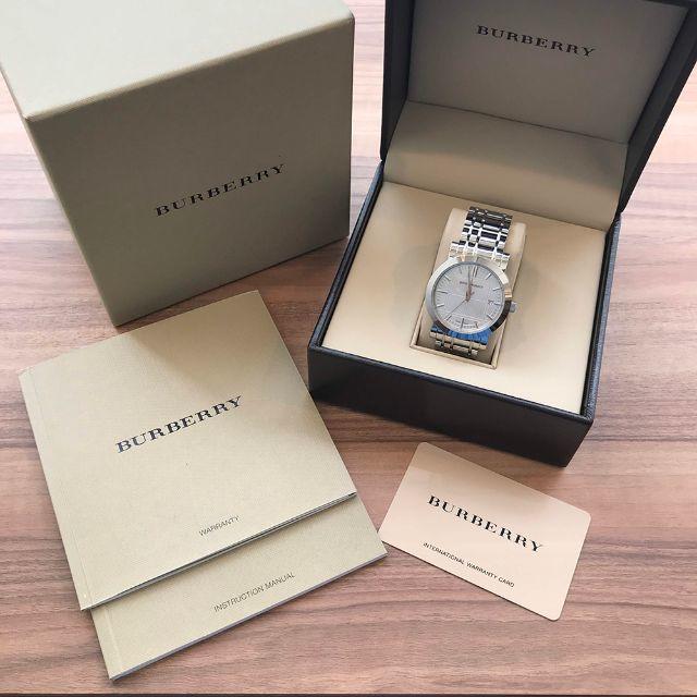 BURBERRY - バーバリー 腕時計 ヘリテージ　BU1350 シルバー（92015977）の通販 by sakura-vintage's shop｜バーバリーならラクマ