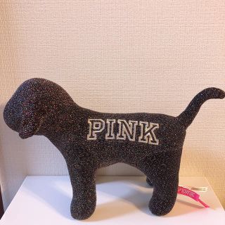 ヴィクトリアズシークレット(Victoria's Secret)の♪Victoria’s SecretのPINKシリーズのワンちゃん♪(置物)