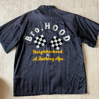 ape×neighborhood ボーリングシャツ