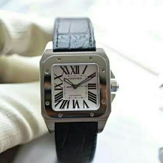 Cartier - カルティエ サントス 100LM W20076X8 自動巻 メンズ 腕時計の通販 by goal_3wyediye's shop｜カルティエならラクマ