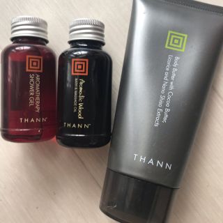 タン(THANN)の新品 THANN ボディバター、シャワージェル、マッサージオイル(ボディクリーム)