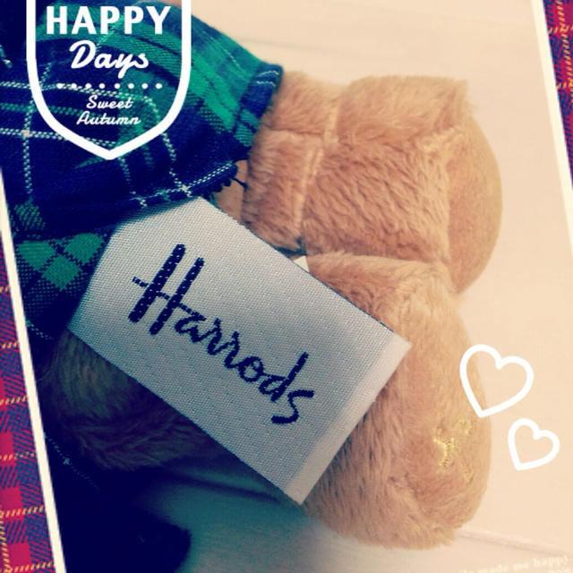 Harrods(ハロッズ)のHarrodsテディベア エンタメ/ホビーのおもちゃ/ぬいぐるみ(ぬいぐるみ)の商品写真