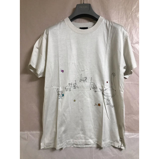 LANVIN(ランバン)の早い者勝ち！！LANVIN 子猫＆ガチョウ オーバーサイズTシャツ メンズのトップス(Tシャツ/カットソー(半袖/袖なし))の商品写真