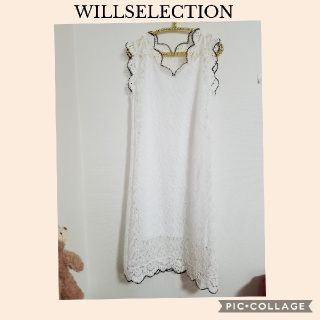 ウィルセレクション(WILLSELECTION)のruuu様専用WILLSELECTION★レースワンピース♪M(ひざ丈ワンピース)