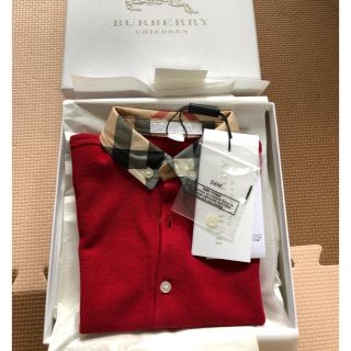 バーバリー(BURBERRY)のBurberry ポロシャツ 80cm（未使用）(シャツ/カットソー)