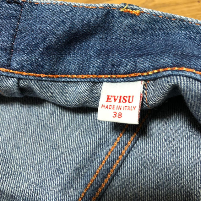 EVISU(エビス)のEVISU donna エヴィス ドンナ☆カモメ デニムスカート レディースのスカート(ひざ丈スカート)の商品写真