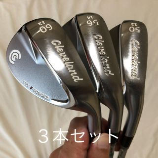 クリーブランドゴルフ(Cleveland Golf)のクリーブランドRTX F-FORGEDウエッジ NSPRO850GH 3本セット(クラブ)