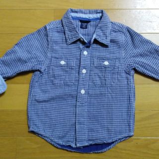 ベビーギャップ(babyGAP)のGap チェック柄シャツ(ブラウス)