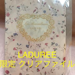 ラデュレ(LADUREE)のLADUREE  限定 クリアファイル(その他)