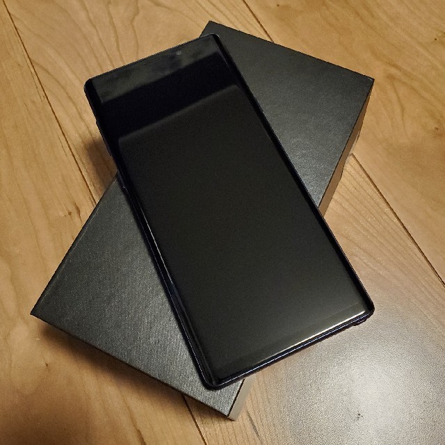 SAMSUNG - SIMフリー Galaxy Note9 SM-N960F オーシャンブルー 美品