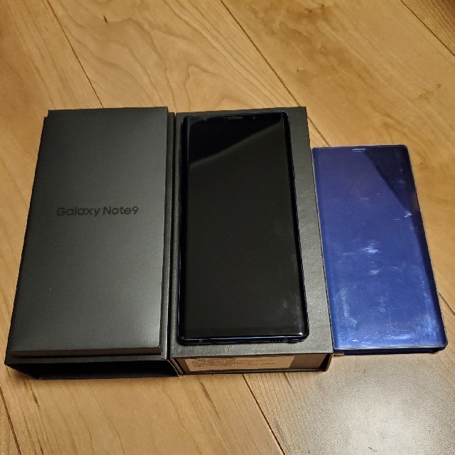 SIMフリー Galaxy Note9 SM-N960F オーシャンブルー 美品 | www