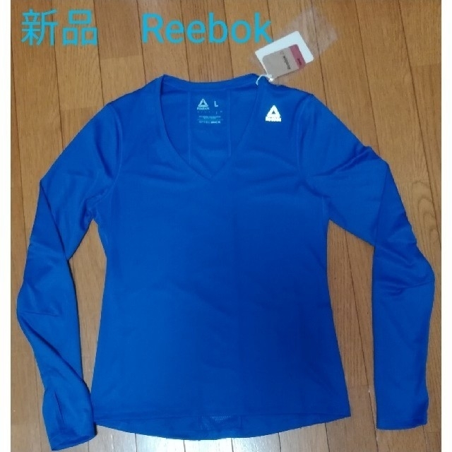 Reebok(リーボック)の新品タグ付き　Reebok長袖トレーニングウェア　M レディースのトップス(Tシャツ(長袖/七分))の商品写真