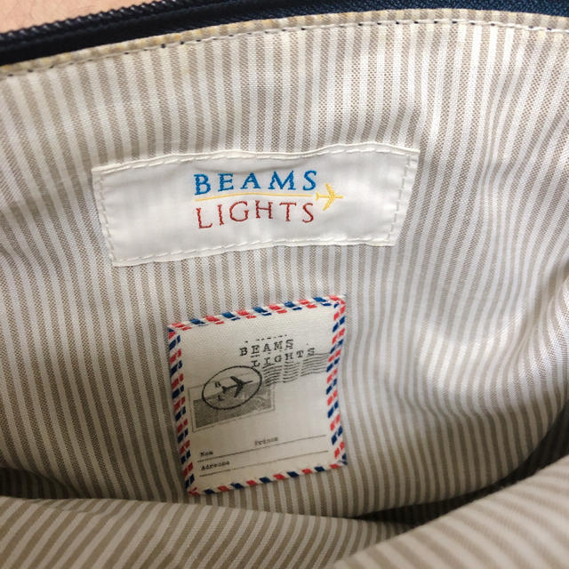 BEAMS(ビームス)のbeams クラッチバッグ ネイビー メンズのバッグ(セカンドバッグ/クラッチバッグ)の商品写真