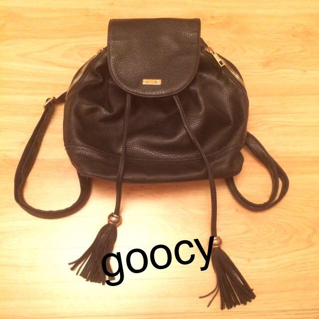 goocy(グースィー)のgoocy♡バック レディースのバッグ(リュック/バックパック)の商品写真