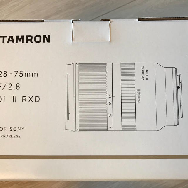 TAMRON(タムロン)のTAMRON 28 75 2.8 Di III RXD  A036 スマホ/家電/カメラのカメラ(ミラーレス一眼)の商品写真