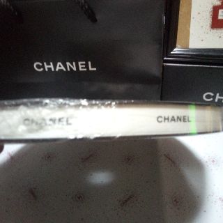 シャネル(CHANEL)のCHANELリボン白15㍉ロール新品(ラッピング/包装)