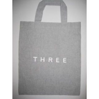 スリー(THREE)の新品未使用　THREE ノベルティ 布トートバッグ(トートバッグ)