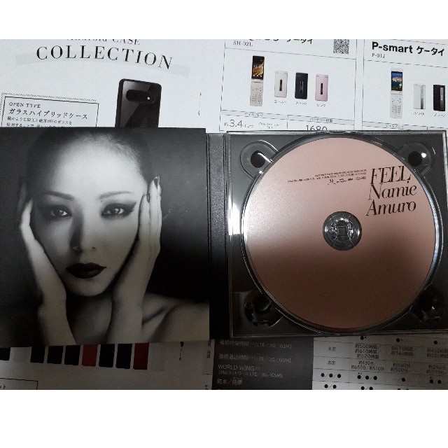 FEEL　ブルーレイ　安室奈美恵 エンタメ/ホビーのCD(ポップス/ロック(邦楽))の商品写真