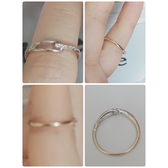Vendome Aoyama(ヴァンドームアオヤマ)の最終お値下げ♡ヴァンドーム K10ダイヤリング レディースのアクセサリー(リング(指輪))の商品写真