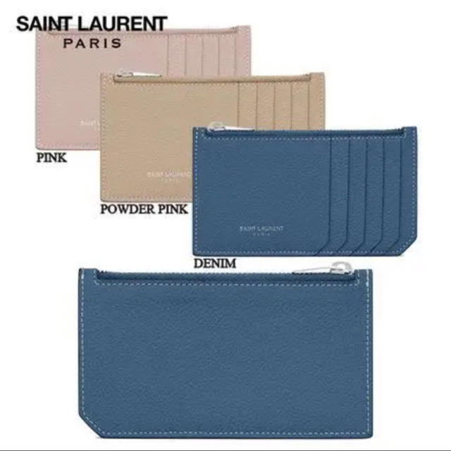 SAINT LAURENT★18春夏★5 FRAGMENT ZIP POUCH