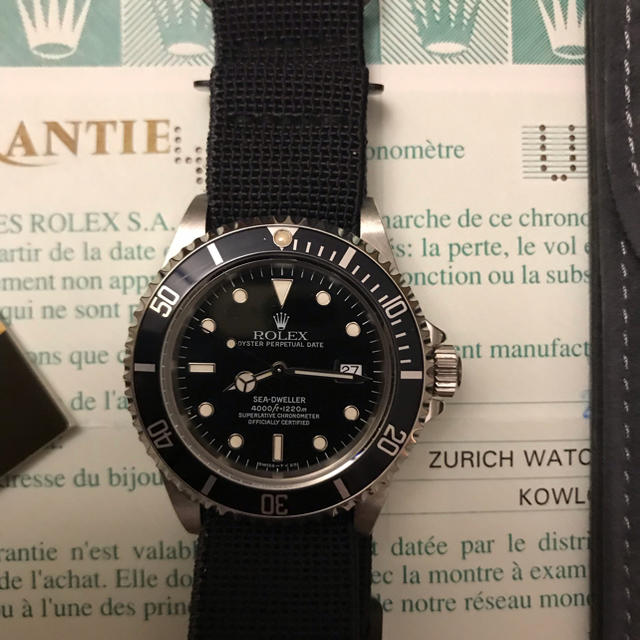 ROLEX(ロレックス)のシードゥエラー  16600 wataru 様専用 メンズの時計(腕時計(アナログ))の商品写真