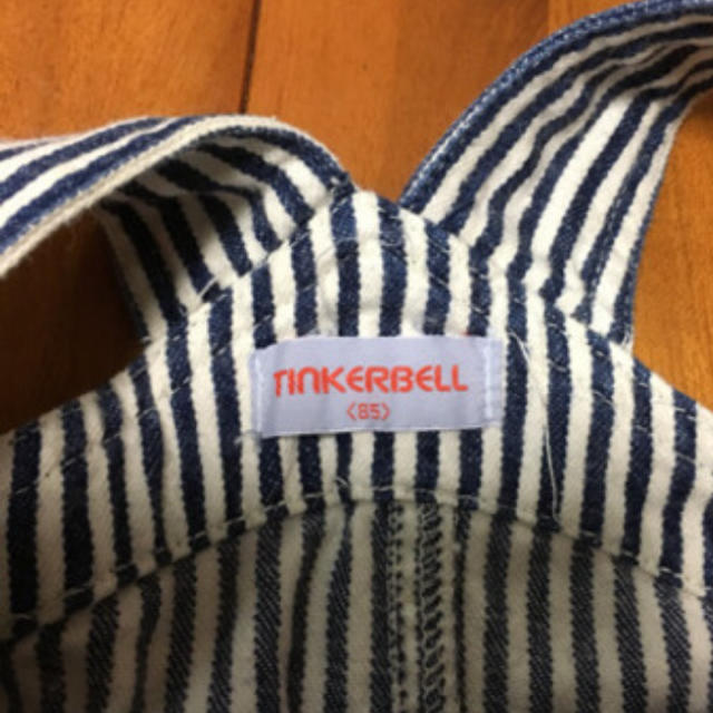 TINKERBELL(ティンカーベル)のティンカーベル＊オーバーオール  85 キッズ/ベビー/マタニティのベビー服(~85cm)(カバーオール)の商品写真